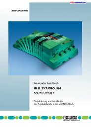 IB IL SYS PRO UM Art.-Nr.: 2745554 - Onlinecomponents.com