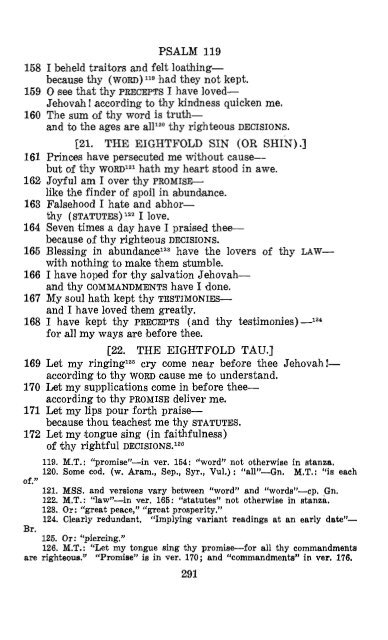 Studies In The Psalms Vol 2 Part 3 Only The Word