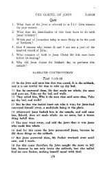 The Gosple of John Vol. 1 Part 3 - Only The Word