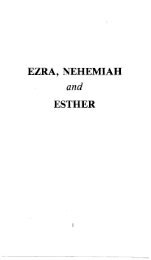 Ezra, Nehemiah, and Esther Part 1 - Only The Word