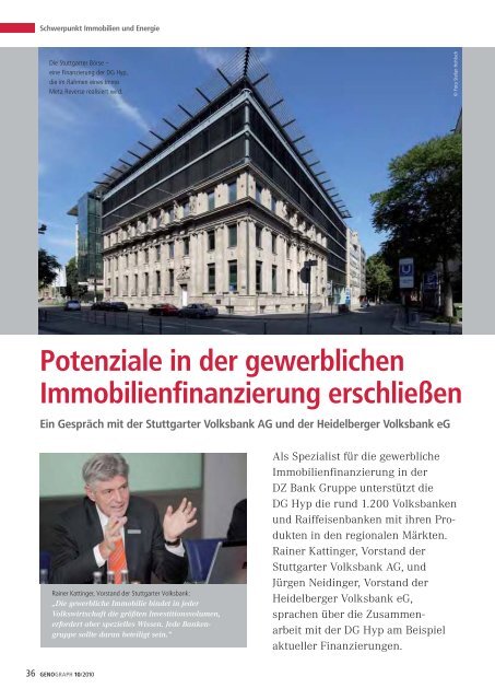 Potenziale in der gewerblichen Immobilienfinanzierung erschließen