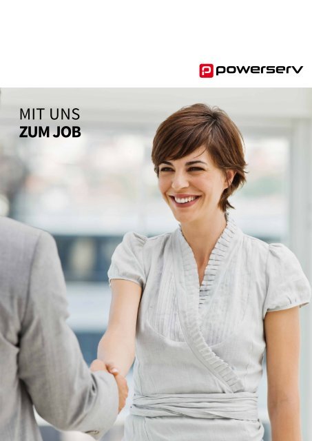 Mit uns zum Job / Broschüre Powerserv