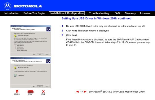 SURFboard Â® SBV4200 VoIP Cable Modem User Guide ... - Ono