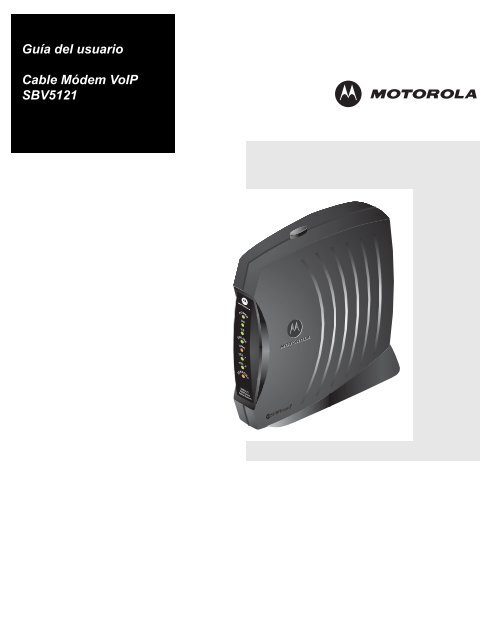 Manual del fabricante Motorola SBV 5121 - Ono