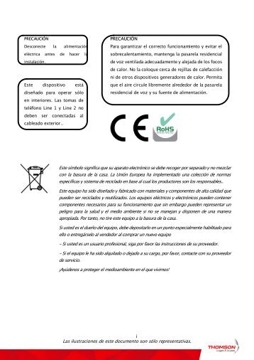 Manual del fabricante TWG 850 - Ono