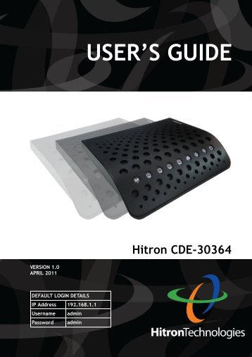 USER'S GUIDE - Ono