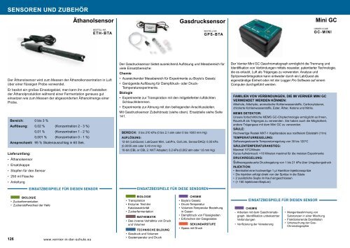 Vernier 2014 Katalog Deutsch