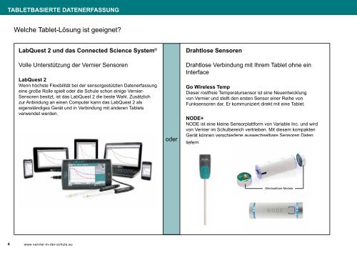 Vernier 2014 Katalog Deutsch