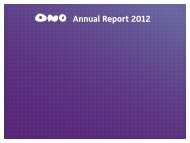 Annual Report 2012 - Ono