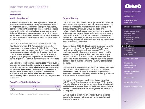 Informe Anual 2011 - Ono