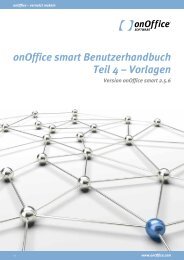 onOffice smart Benutzerhandbuch Teil 4 ... - onOffice Software