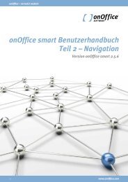 onOffice smart Benutzerhandbuch Teil 2 ... - onOffice Software