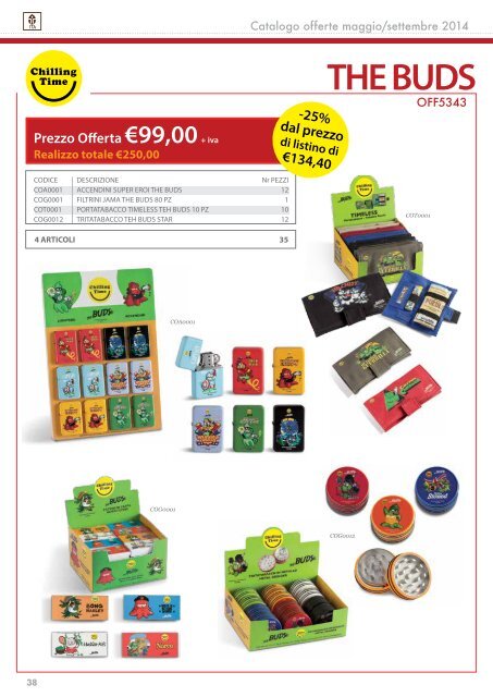 CATALOGO OFFERTE DEFINITIVO MAGGIO/SETTEMBRE 2014