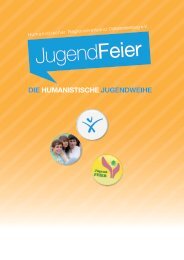 Jugendfeier - die humanistische Jugendweihe