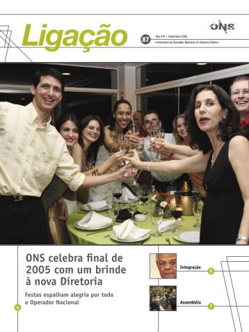 ONS celebra final de 2005 com um brinde Ã  nova Diretoria