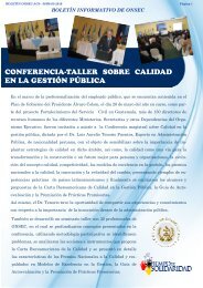 conferencia-taller sobre calidad en la gestión pública - onsec