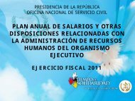 plan anual de salarios - onsec