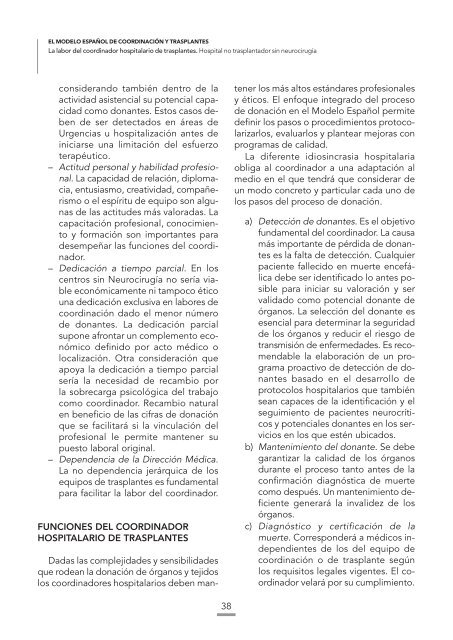 El Modelo espaÃ±ol de CoordinaciÃ³n y Trasplantes - OrganizaciÃ³n ...