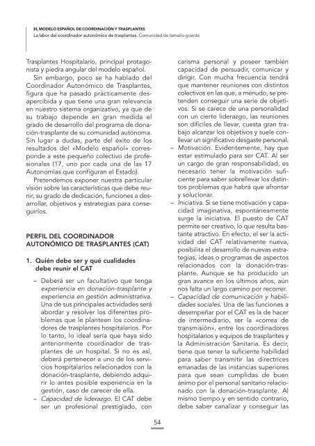 El Modelo espaÃ±ol de CoordinaciÃ³n y Trasplantes - OrganizaciÃ³n ...