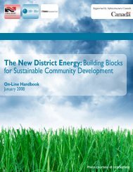 The New District Energy: Building Blocks for Sustainable Community ...