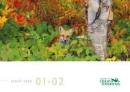 annual report - Ontario Nature