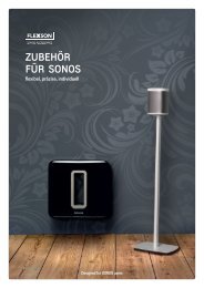 ZUBEHÖR FÜR SONOS