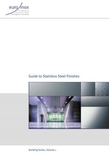 PDF: Guide to Stainless Steel Finishes - Euro Inox