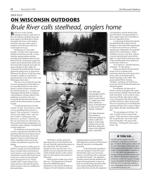 Read More On Wisconsin Outdoors