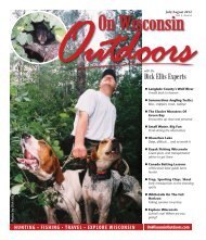 2012July-Aug #6-6.indd - On Wisconsin Outdoors