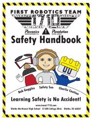 Learning Safety is No Accident! - Olathe Northwest High School