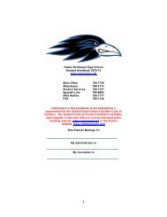 Olathe Northwest High School Student Handbook 2012-13 www ...