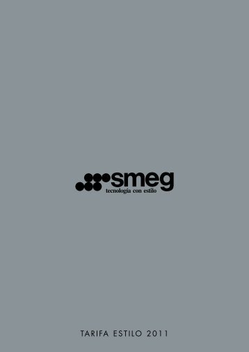 TARIFA ESTILO 2011 - Smeg