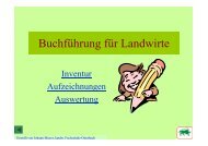 Abschreibung - Landwirtschaftliche Berufs- und Fachschulen