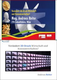 VerÃ¤ndert 3D-Druck Wirtschaft und Konsumverhalten?