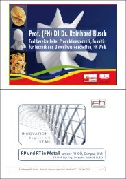 (FH) DI Dr. Reinhard Busch - Zukunftsakademie