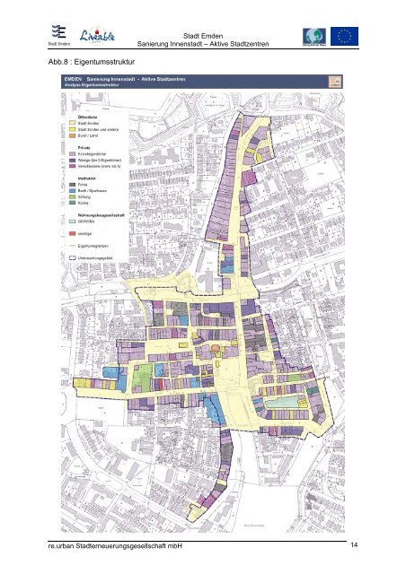 Stadt Emden Aktives Stadtzentrum Sanierungsgebiet Innenstadt ...