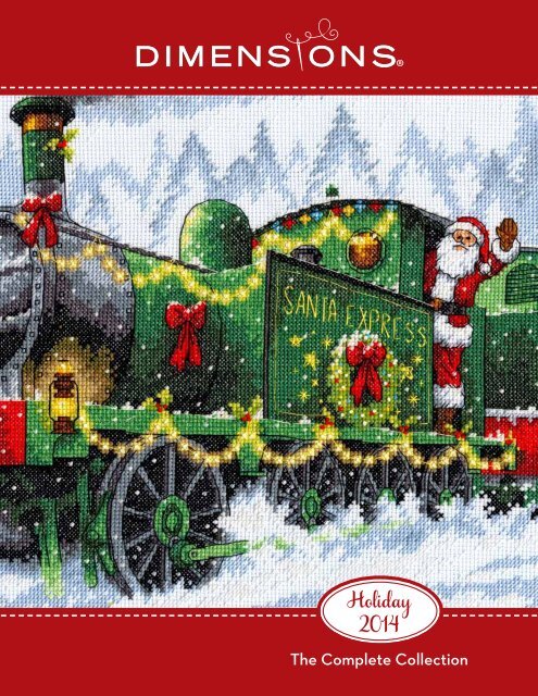 Cross Stitch Kit ~ Dimensions Warm Hearts Christmas Ornament #70-08892