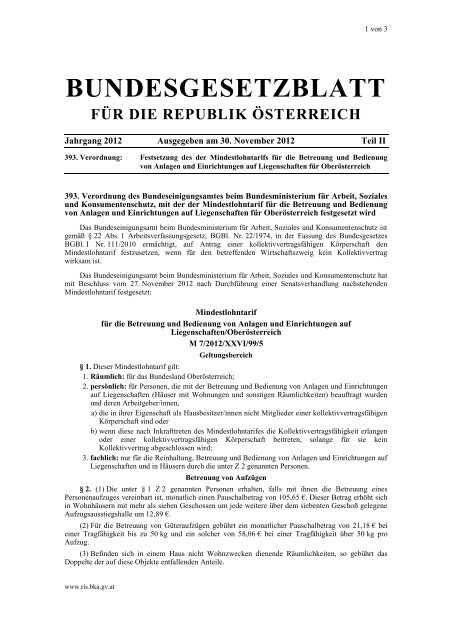 OberÃ¶sterreich Hausbetreuer (PDF, 97 KB ) - Bundesministerium fÃ¼r ...