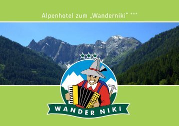 Alpenhotel zum "Wanderniki" Hausprospekt