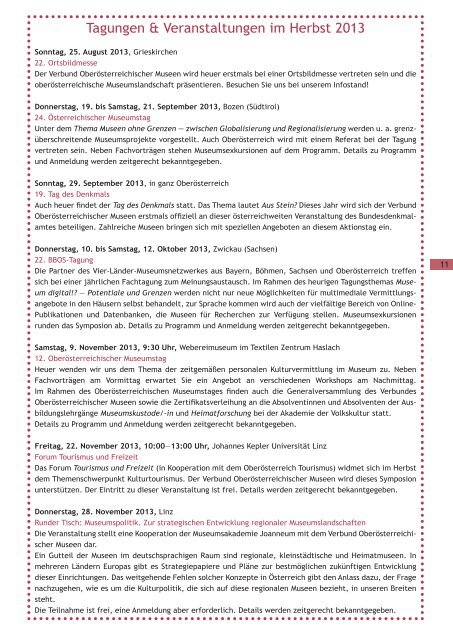 Museumsinfoblatt Nr. 02/03/2013.pdf - OberÃ¶sterreichischer ...