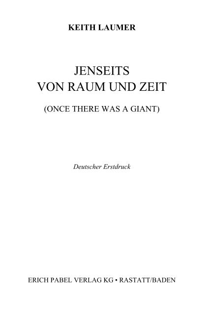 Laumer, Keith - Jenseits von Raum und Zeit - TTb 229 - oompoop