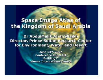 Space Image Atlas of the Kingdom of Saudi Arabia