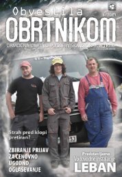 Obvestila junij 2009 - ObmoÄna obrtno-podjetniÅ¡ka zbornica TrÅ¾iÄ