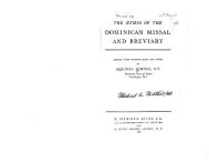 Hymns of the Dominican Missal and Breviary - Opne.org