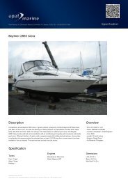 Bayliner 2855 Ciera - Opal Marine
