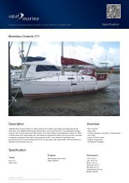 Beneteau Oceanis 311 - Opal Marine