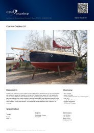 View PDF Specification - Opal Marine