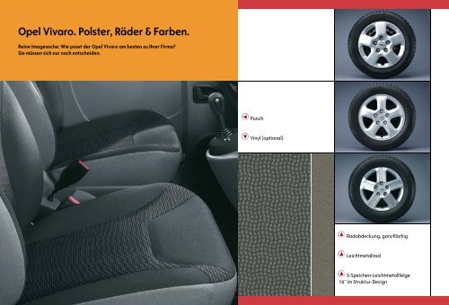 Opel Vivaro Katalog (5,1 MiB) - Opel Friedrich