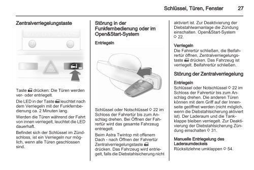 Handbuch - Opel