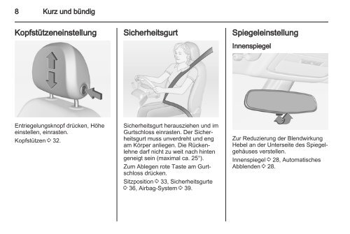 Betriebsanleitung - Opel